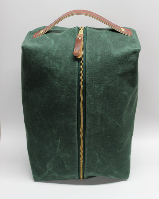 Leather Golf Shoe Bag
