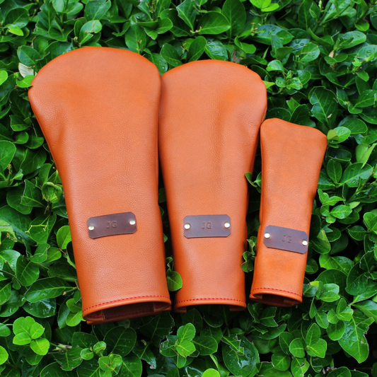 Sleeved Leather Golf Headcovers