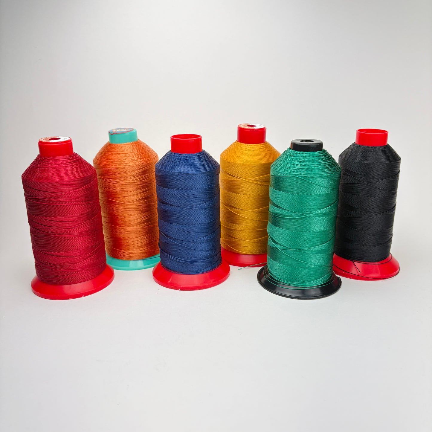Stitching color options including red, orange, navy blue, gold, green, and black
