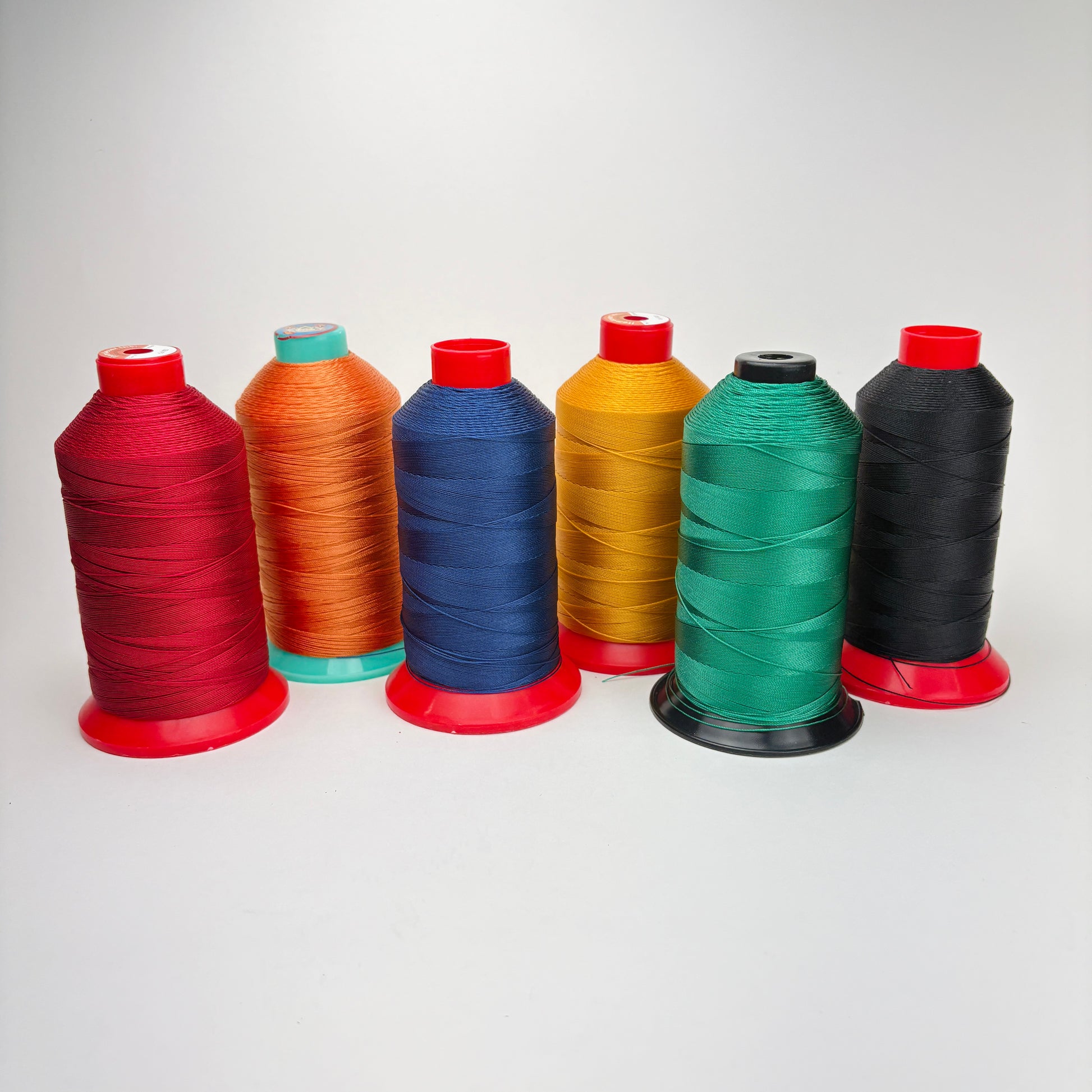 Stitching color options including red, orange, navy blue, gold, green, and black