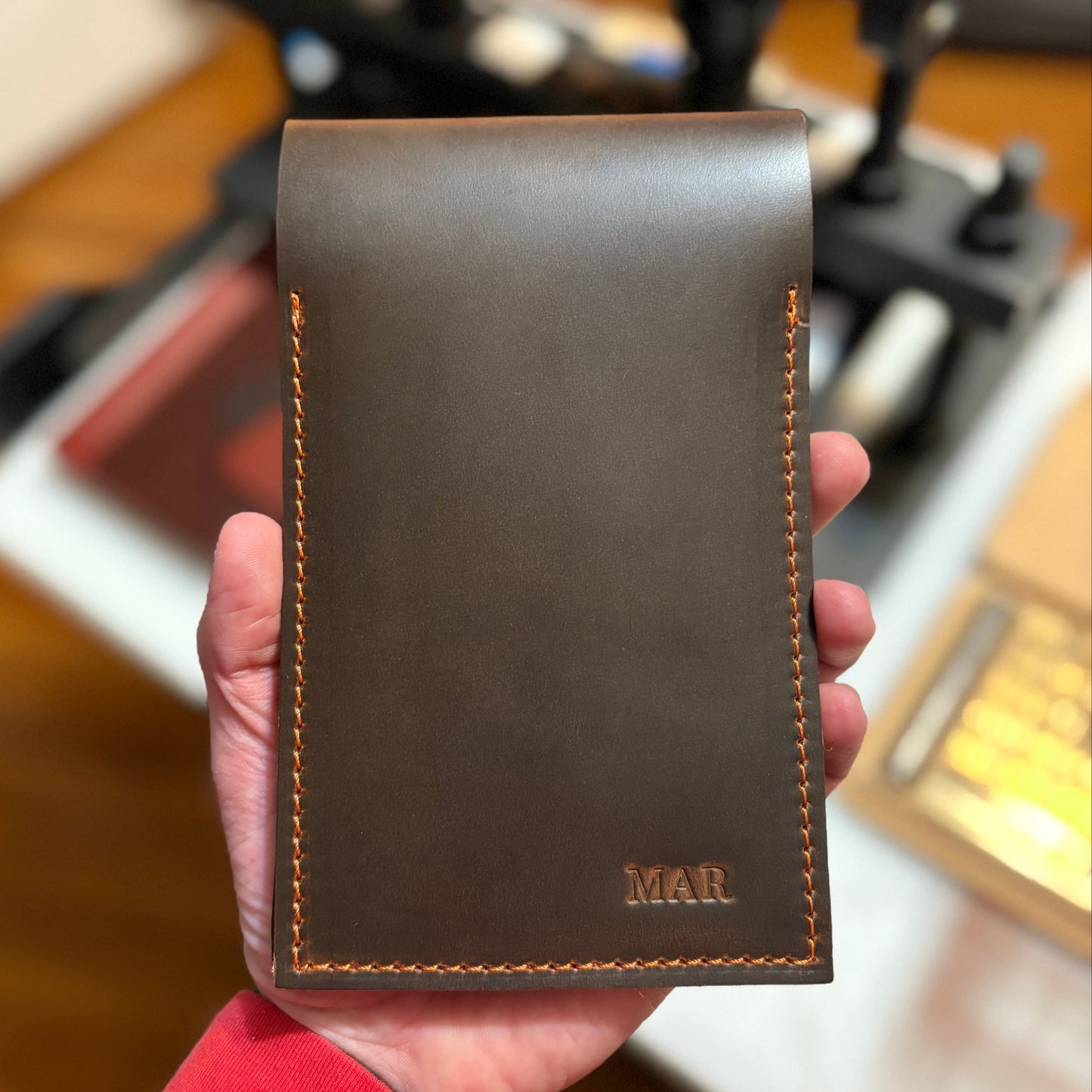 Leather Golf Yardage Book Covers