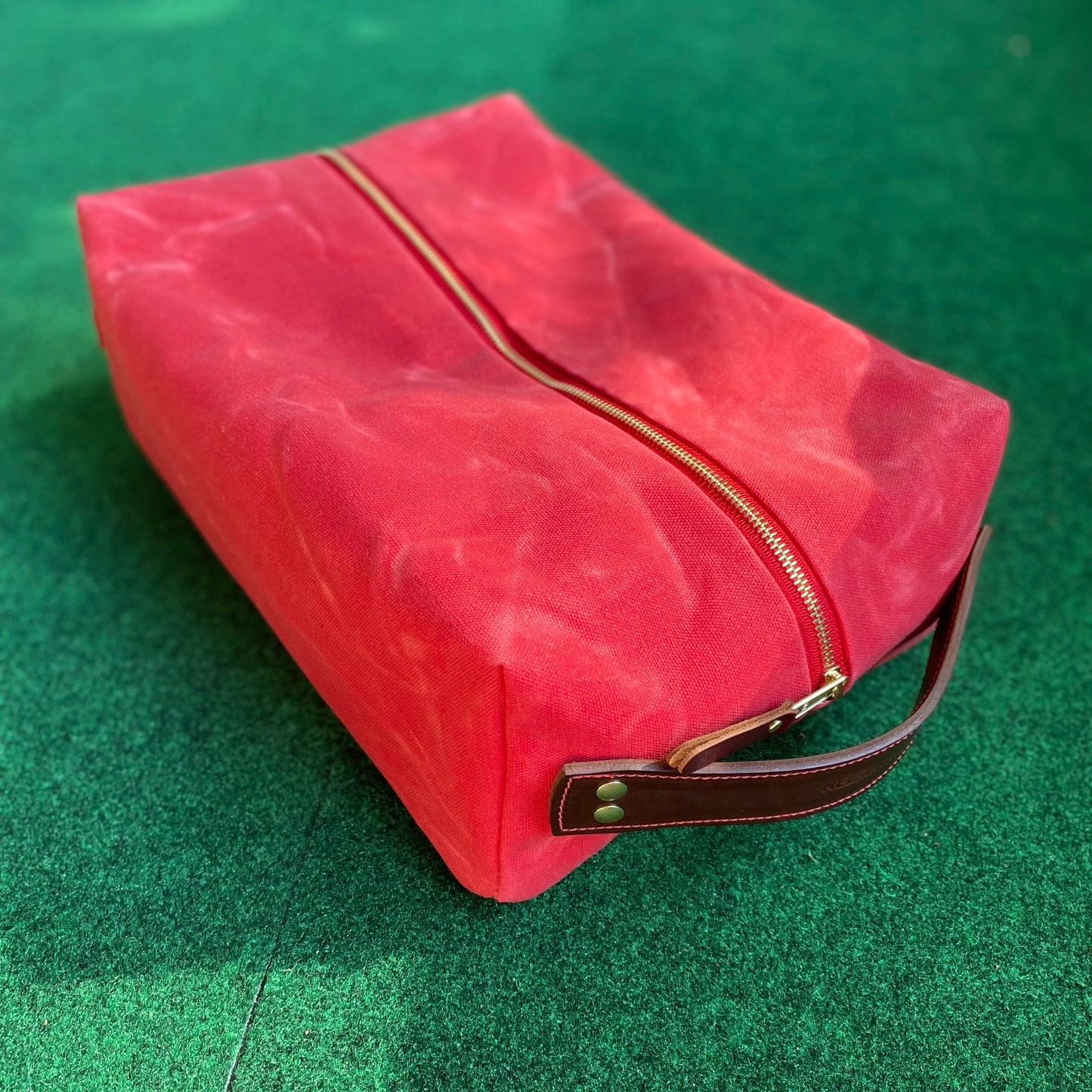 The Nelson Hill Leather Shoe Bag