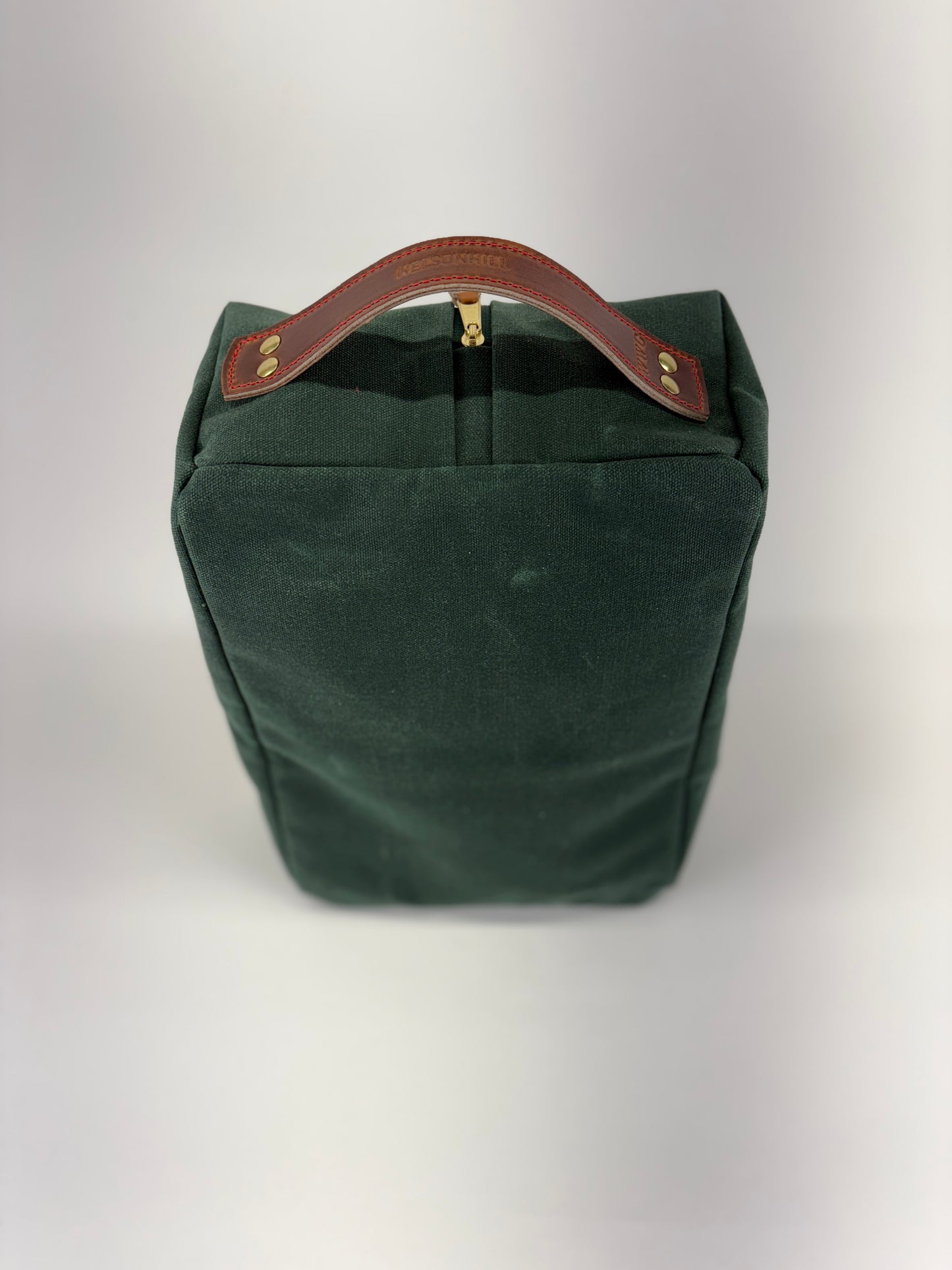 The Nelson Hill Leather Shoe Bag