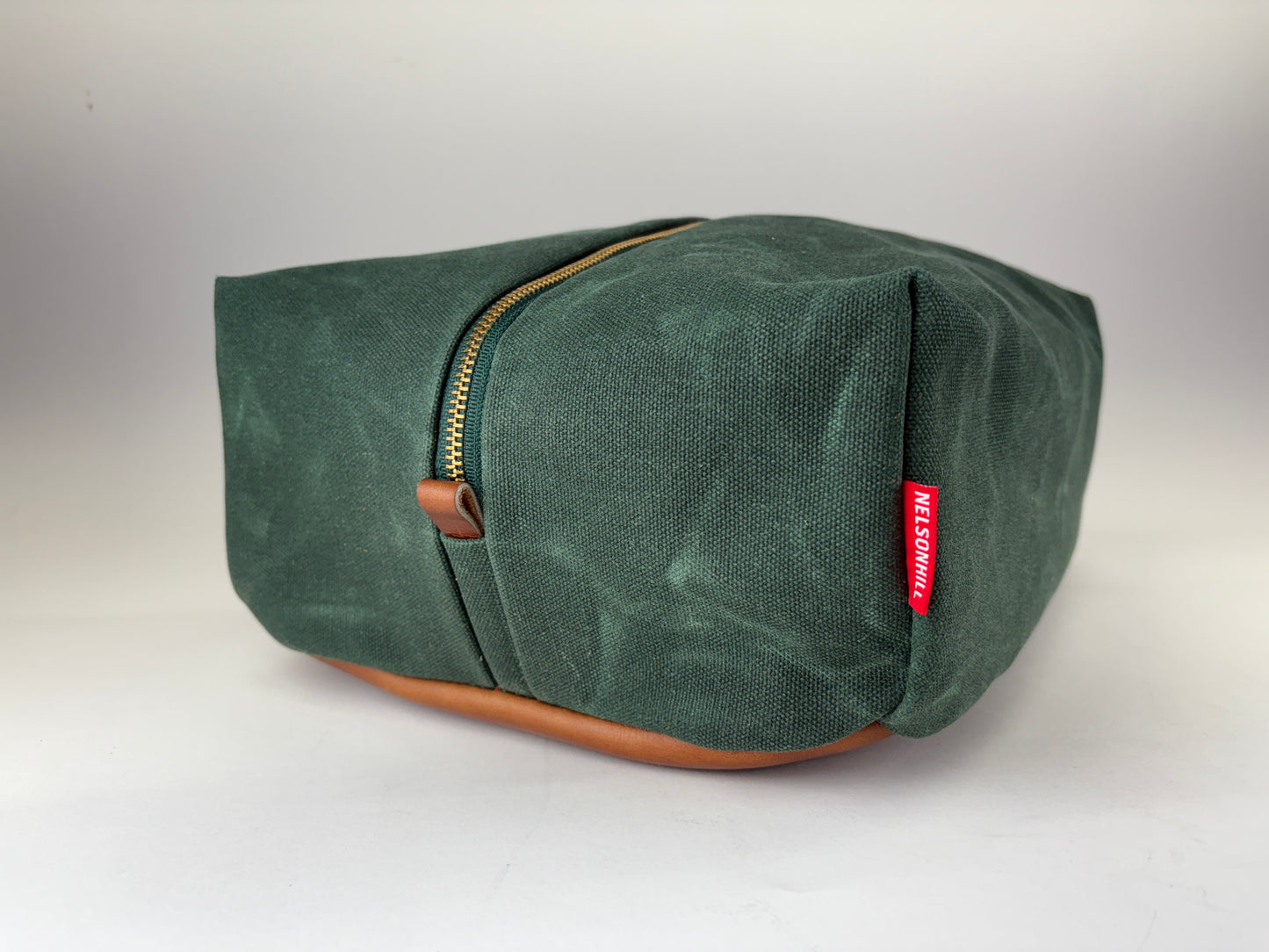 The Nelson Hill Leather Shoe Bag
