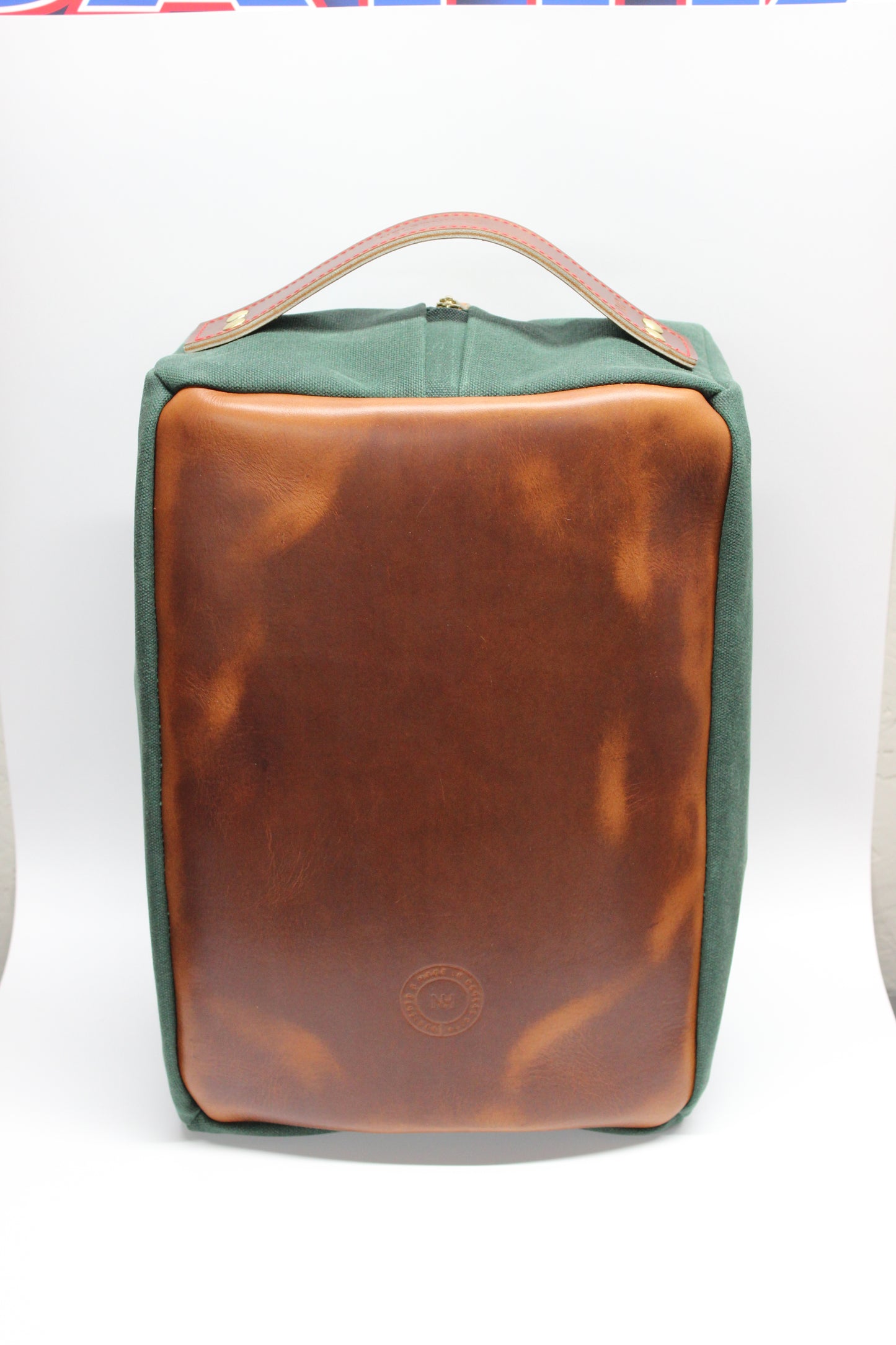 The Nelson Hill Leather Shoe Bag