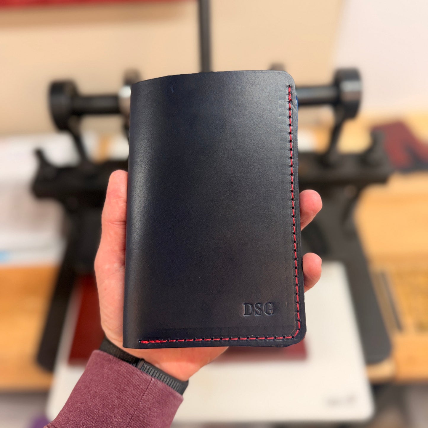 Leather Golf Scorecard Holders