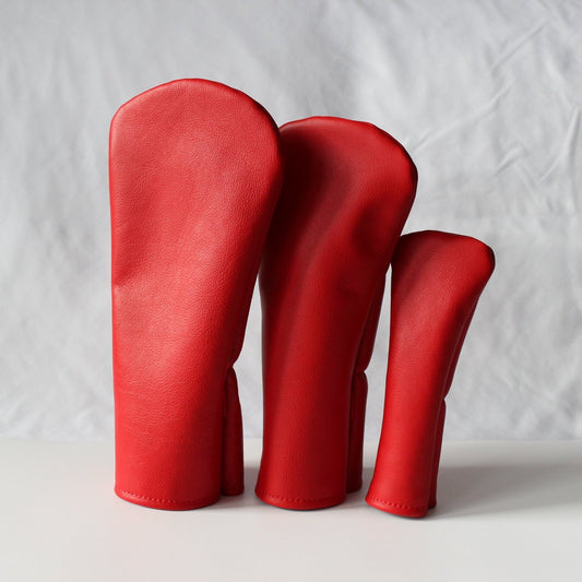Sleeved Leather Golf Headcovers