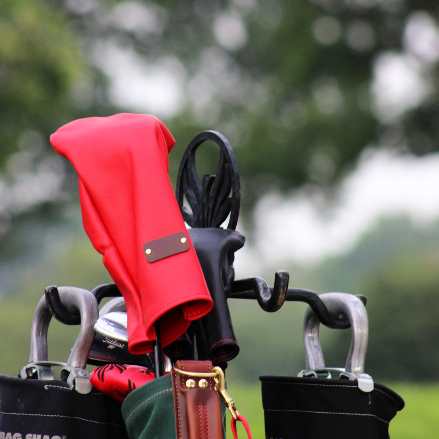 Sleeved Leather Golf Headcovers
